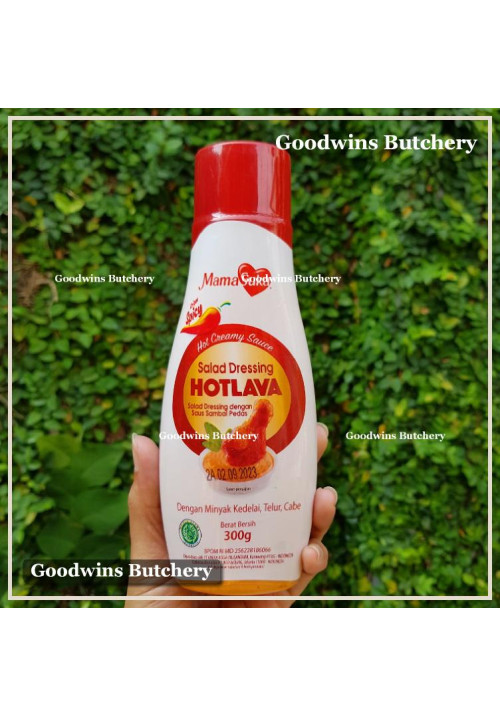 MamaSuka salad dressing HOT LAVA PEDAS Mama Suka 300g
